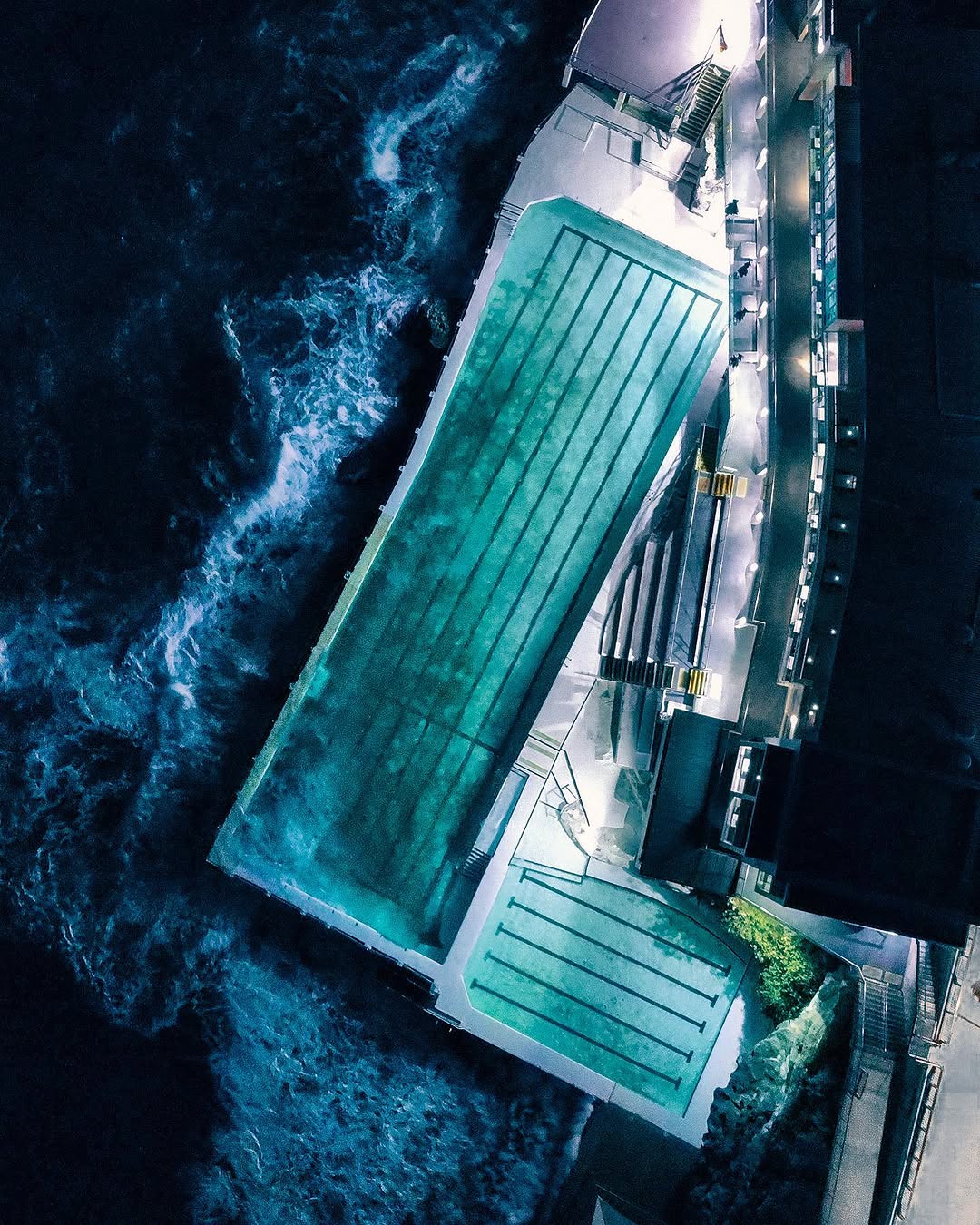 Bondi Icebergs After Dark