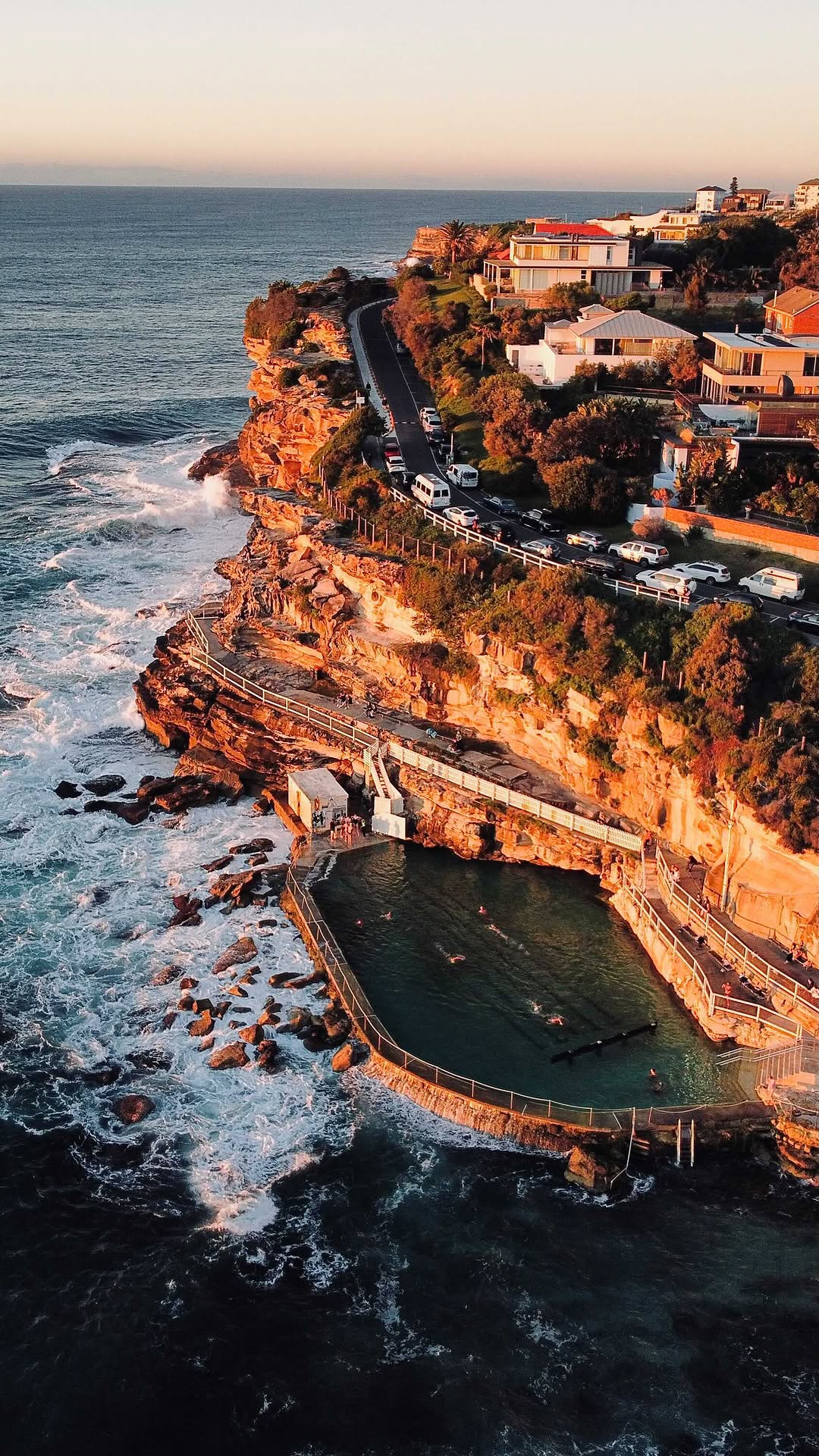 Coastal Cliffs at Golden Hour